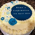 Confirmation Cake Galway Cakery