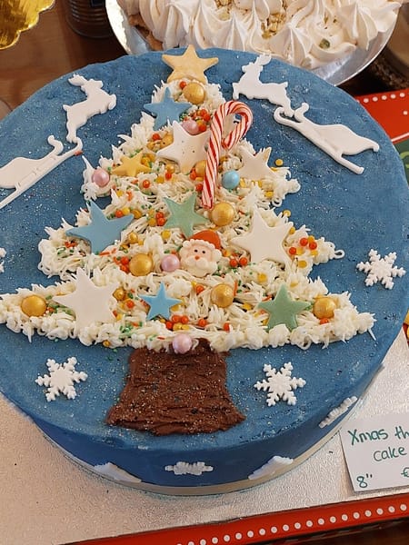Christmas themed cake Galway