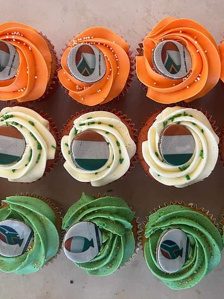 rugby themed cupcakes galway