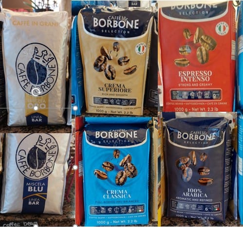 Borbone 1kg ground coffee beans