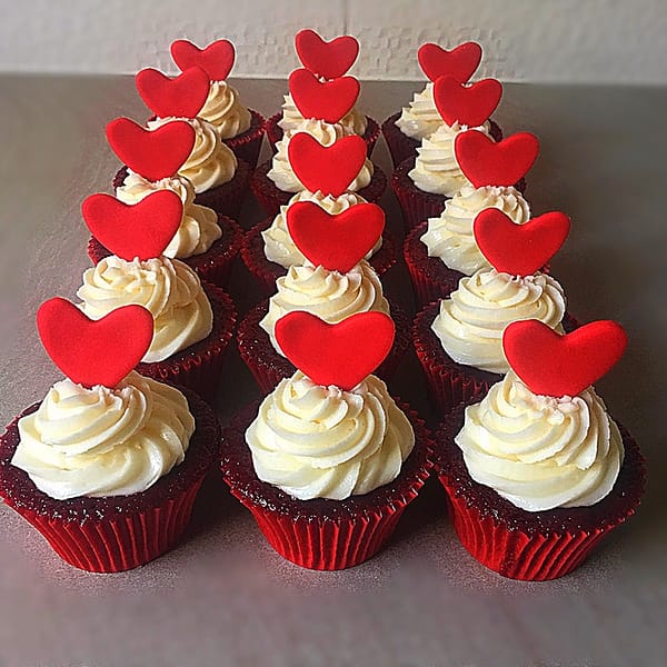 Valentine Cupcakes Galway Cakery