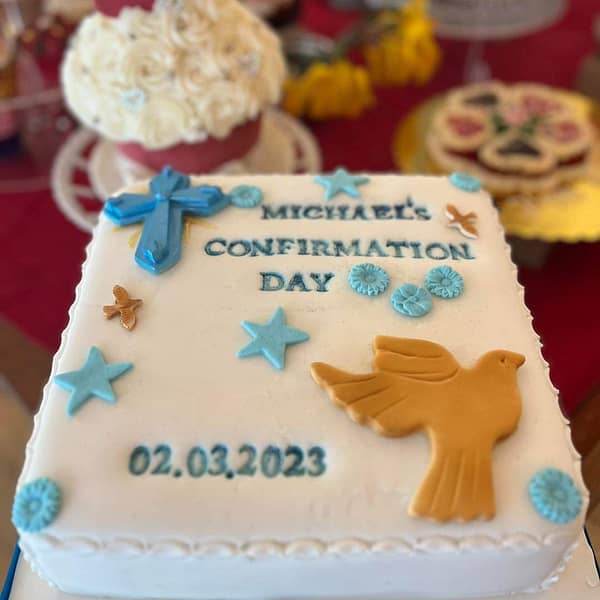 holy confirmation cake delivered in galway
