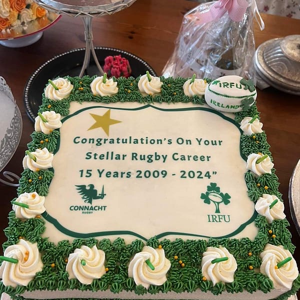 Congratulations appreciation cake galway