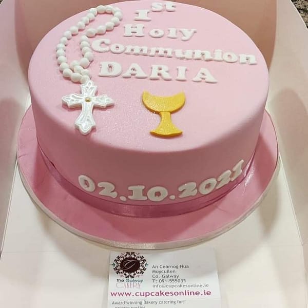 Girls Communion Cake Galway