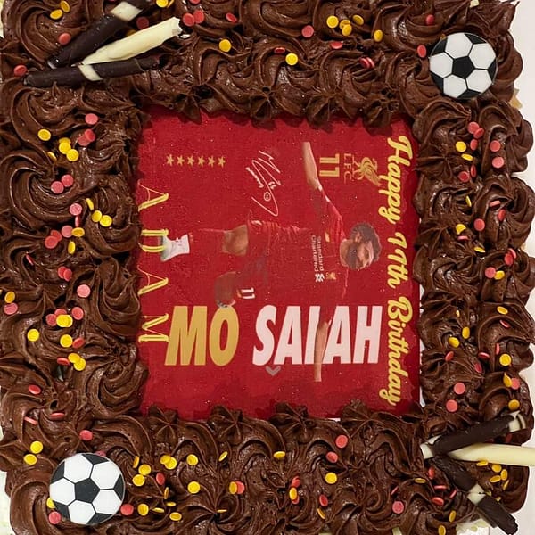 soccer themed birthday cake galway