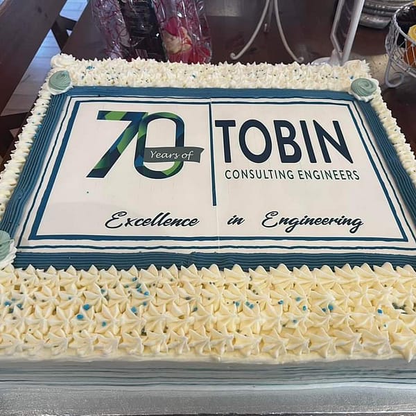 corporate birthday celebration cake galway