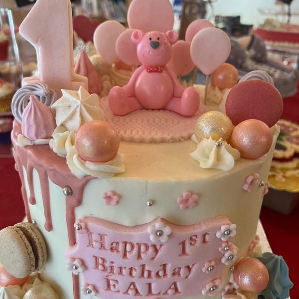 baby's birthday cake delivered in galway
