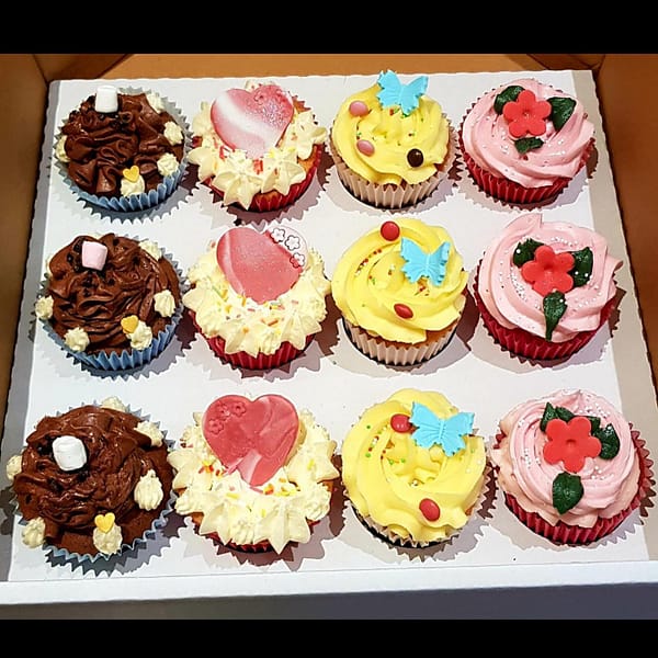 Cupcake selection box from the galway cakery