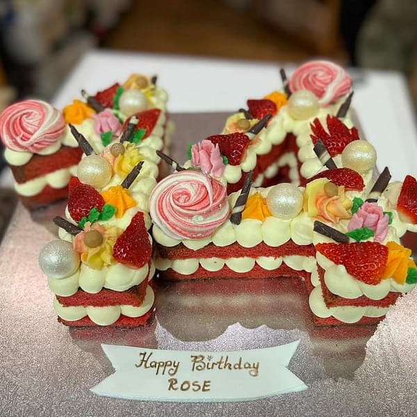 Shaped Birthday Cake