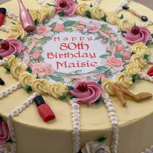 80th birthday cake galway cakery