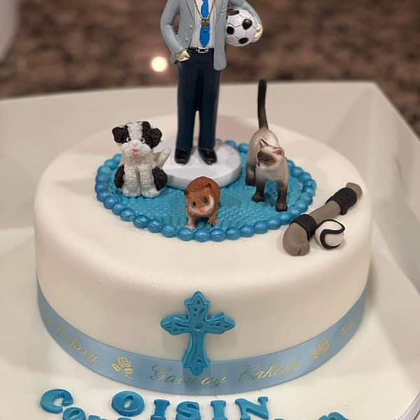 boys Confirmation cake galway