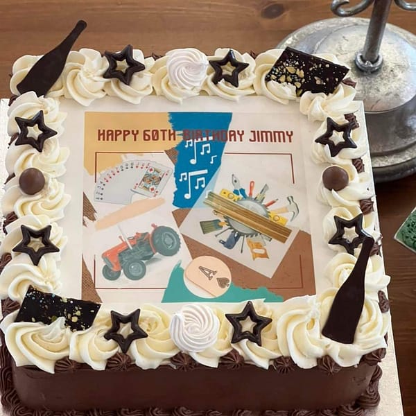 funny birthday cake galway