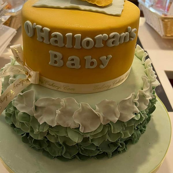 Welcome New Baby Cake Galway