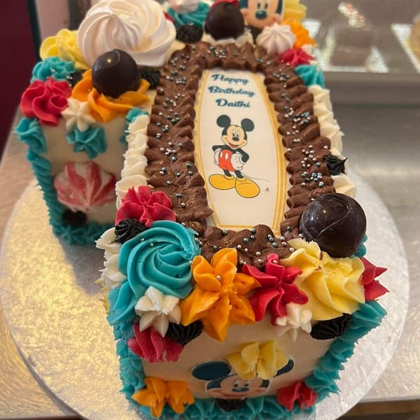Numbered Birthday cake Galway