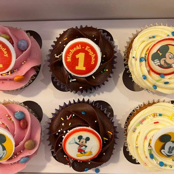 Disney themed cupcakes galway