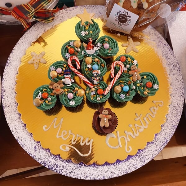 Christmas mini cupcakes galway