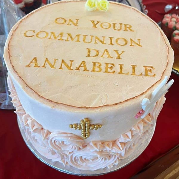 galway communion cake