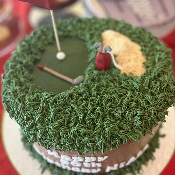 Golfers birthday cake galway