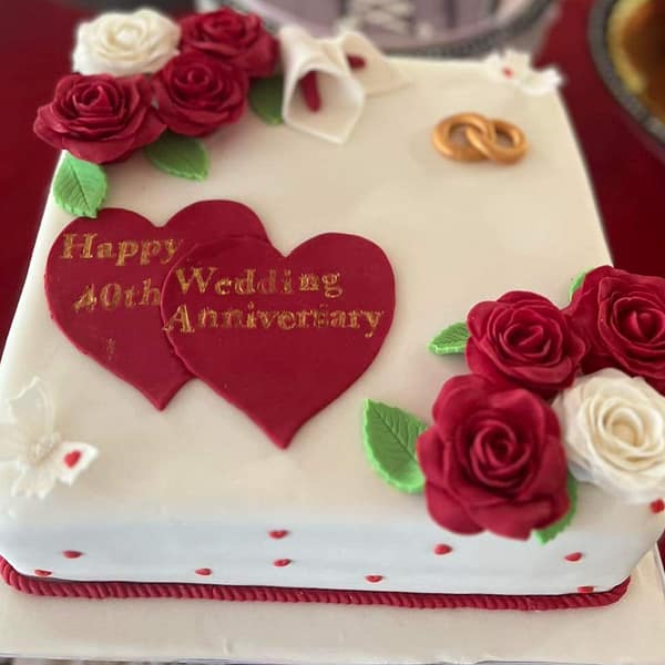 Wedding Anniversary Cake Galway order online