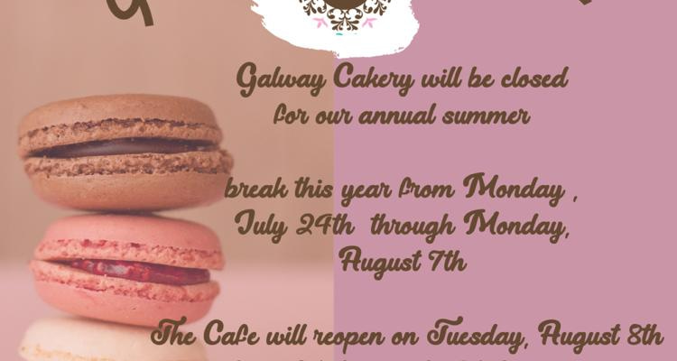 Gluten Free Galway Cakery cakes delivered in galway