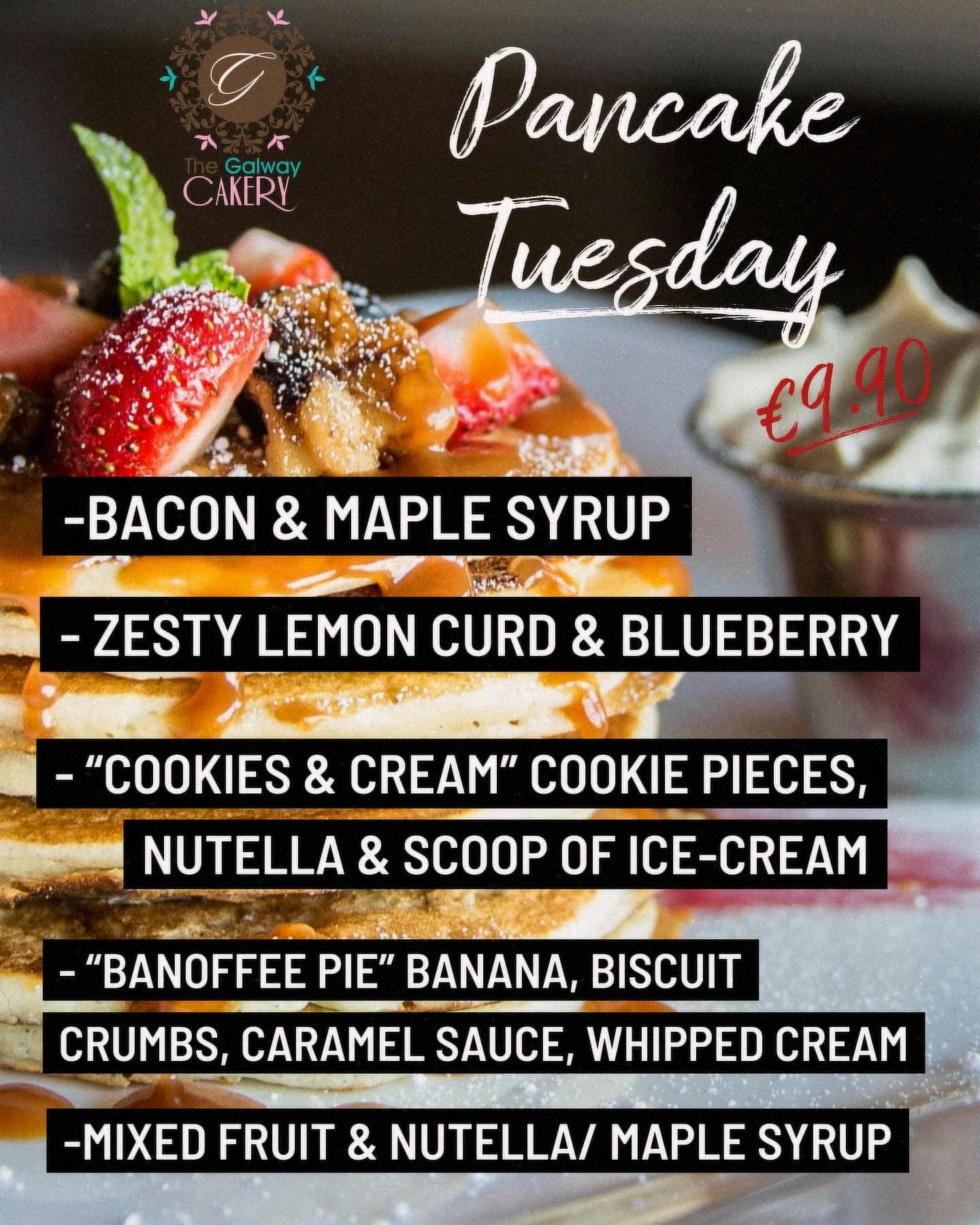 Pancakes Today Galway Cakery